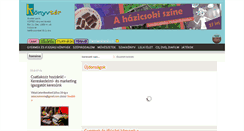 Desktop Screenshot of konyvter.ro